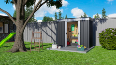 Abri métal 2,75 m² - Brico Dépôt