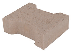 Pavé jardin ocre 16,5 x 19,8 cm en béton teinté modèle PAVE JARDIN OCRE 4,5 - Brico Dépôt