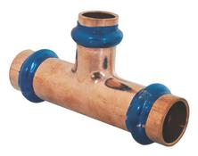 Raccord Té réduit au centre cuivre à sertir FFF Ø14 Ø12 Ø14 - Somatherm - Brico Dépôt