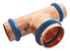 Raccord Té réduit au centre cuivre à sertir FFF Ø14 Ø16 Ø14 - Somatherm - Brico Dépôt