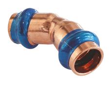 Raccord coudé 45° cuivre à sertir FF Ø12 - Somatherm - Brico Dépôt