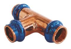 Raccord T égal en cuivre à sertir FFF Ø16 - Somatherm - Brico Dépôt