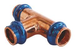 Raccord T égal en cuivre à sertir FFF Ø12 - Somatherm - Brico Dépôt