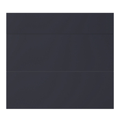 Façade 1 tiroir + 2 casseroliers 80cm "Dorice" bleu mat - l. 79.7 x h. 71.5cm - Cooke and Lewis - Brico Dépôt