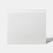 Façade 1 casserolier 40cm "Glorian" blanc brillant - L. 39.7 x H. 35.6cm - Cooke and Lewis - Brico Dépôt