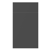 Façade 1 porte + 1 tiroir 40cm "Dorice" anthracite mat - l. 39.7 x h. 71.5cm - Cooke and Lewis - Brico Dépôt