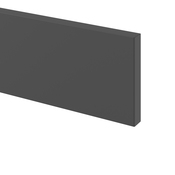 Bandeau four 60cm "Dorice" anthracite mat - l. 59.7 x h. 11.5cm - Cooke and Lewis - Brico Dépôt