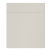 Façade 1 porte + 1 tiroir 60cm "Dorice" beige mat - l. 59.7 x h. 71.5cm - Cooke and Lewis - Brico Dépôt