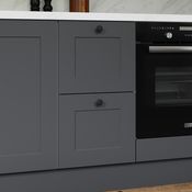 Façade 1 casserolier 40cm "Florie"anthracite mat - L. 39.7 x H. 35.6cm - Cooke and Lewis - Brico Dépôt