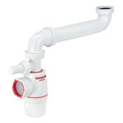 Siphon déporté "NEO AIR" pour évier 1 bac - Diam. 40 mm - Wirquin - Brico Dépôt