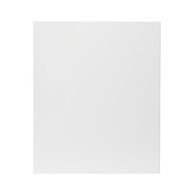 Meuble haut "Dorice" blanc brillant l.50 x h.72 x p.32 cm 1 porte - Brico Dépôt