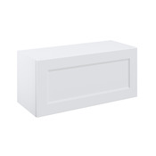 Meuble haut "Florie" blanc mat l.80 x h.36 x p.32 cm 2 portes relevantes - Brico Dépôt