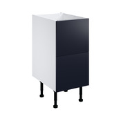 Meuble bas "Dorice" nuit mat l.40 x h.72 x p.57 cm 2 casseroliers - Brico Dépôt