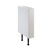 Meuble bas "Dorice" beige mat l.15 x h.72 x p.57 cm 1 porte coulissante - Brico Dépôt