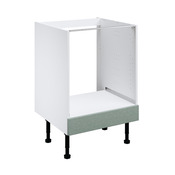 Meuble four "Coline" vert sauge l.60 x h.72 x p.57 cm + tiroir bas - Brico Dépôt