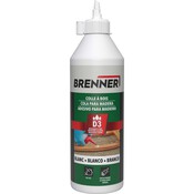 Colle à bois D3 intérieur/extérieur blanche - bouteille 500 ML - Brenner - Brico Dépôt
