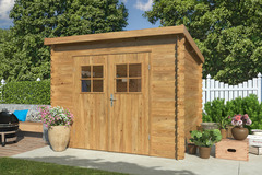 Abri monopente "Sophie" 4,6 m² - Brico Dépôt