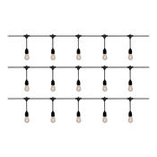 Guirlande solaire 3000K IP44 - Brico Dépôt