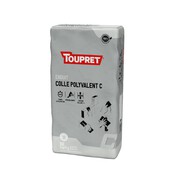 Enduit colle polyvalent C en poudre - sac de 15 kg - Toupret - Brico Dépôt