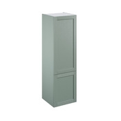 Colonne "Coline" vert sauge l.60 x h.201 x p.57 cm 2 portes avec rangement coulissant - Brico Dépôt