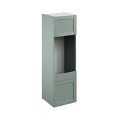 Colonne four + micro-ondes "Coline" vert sauge l.60 x h.201 x p.57 cm + 2 portes - Brico Dépôt