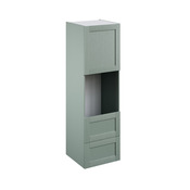 Colonne four "Coline" vert sauge l.60 x h.201 x p.57 cm + 1 porte + 2 casseroliers - Brico Dépôt