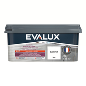 Peinture meuble de cuisine et salle de bains 2 L Mat Blanc Pure - Evalux - Brico Dépôt