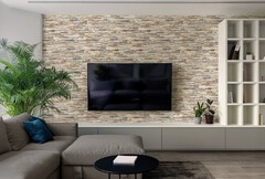 Plaquette de parement "Alpes beige" - Brico Dépôt