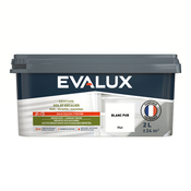 Peinture sol et escalier Mat 2 L Blanc Pure - Evalux - Brico Dépôt