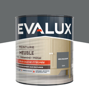 Peinture meuble Satin 0,5 L Gris Macadam - Evalux - Brico Dépôt