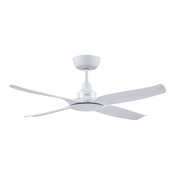 Ventilateur de plafond 4 pales blanc - H. 36,2 x l. 122 cm - Brico Dépôt