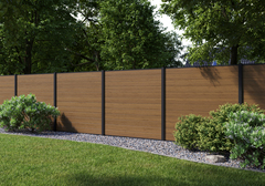 Lot de 3 lames clôture chêne - Marque BLOOMA - Brico Dépôt