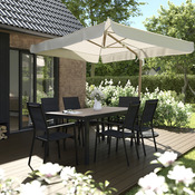 Table à rallonge "Amela" - Marque BLOOMA - Brico Dépôt