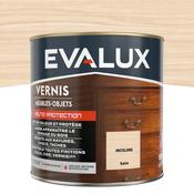 Vernis meuble incolore - 0,5 L satin - Evalux - Brico Dépôt