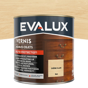 Vernis meuble chêne clair - 0,5 L mat - Evalux - Brico Dépôt