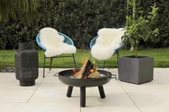 Brasero extérieur acier 60 cm - Brico Dépôt