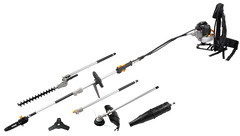 Outil multifonction thermique à dos 6 en 1 - 52 cm3 - Titan - Brico Dépôt