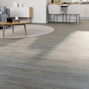 Lame PVC clipsable "Juliana" chêne blanc - L. 121,92cm x - L. 17,78cm - Cooke and Lewis - Brico Dépôt