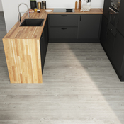 Lame PVC clipsable "Juliana" gris clair - L. 121,92cm x - L. 17,78cm - Cooke and Lewis - Brico Dépôt