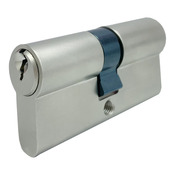 Cylindre 30x30 mm nickel satiné avec 3 clefs - Brico Dépôt