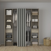 Kit dressing Komet ll chêne grisé - Brico Dépôt