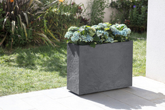 Pot rectangle P. 79 cm x l. 30 cm x H. 60 cm - 46 L - Eda - Brico Dépôt