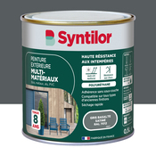 Peinture extérieure multi-matériaux - Gris basalte - 0,5 L - Syntilor - Brico Dépôt