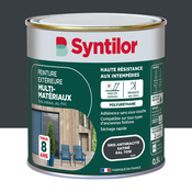 Peinture extérieure multi-matériaux - Gris anthracite - 0,5 L - Syntilor - Brico Dépôt
