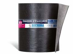 Equerre d'étanchéité - rouleau de 10 x 0,25  M  bitume élastomère polyester non tissé - Soprema - Brico Dépôt