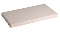 Chaperon plat blanc 27,5 x 50 x 4 cm - Brico Dépôt