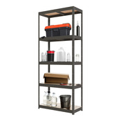 Etagère en bois/métal "Teira" 5 tablettes H. 179 x L. 75 x P. 35 cm - Cooke and Lewis - Brico Dépôt