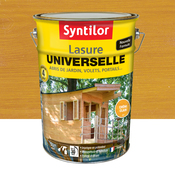 Lasure universelle boiseries extérieures chêne clair - pot de 5L - Syntilor - Brico Dépôt