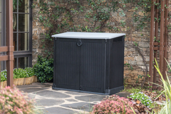 Coffre de rangement extérieur "Sio midi" noir 845 L - Brico Dépôt