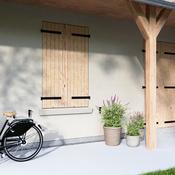 Volet battant manuel bois 175 x 100 cm - GEOM - Brico Dépôt